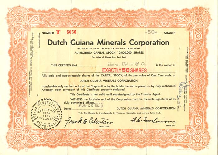 Dutch Guiana Minerals Corporation